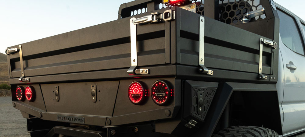 TACOMA BOBBED FLAT BED TRAY SIDES