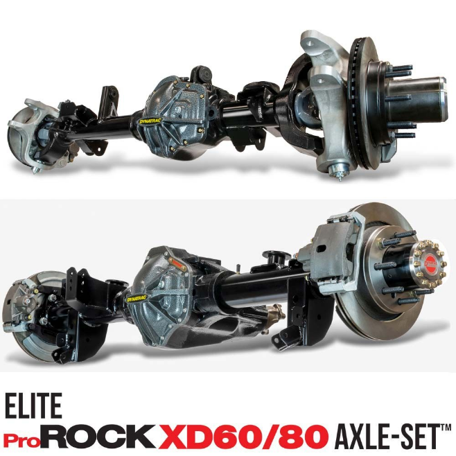 Dynatrac Elite ProRock XD60/80 Axle-Set for Jeep JL/JT Dynatrac Elite ProRock XD60/80 Axle-Set for Jeep JL/JT