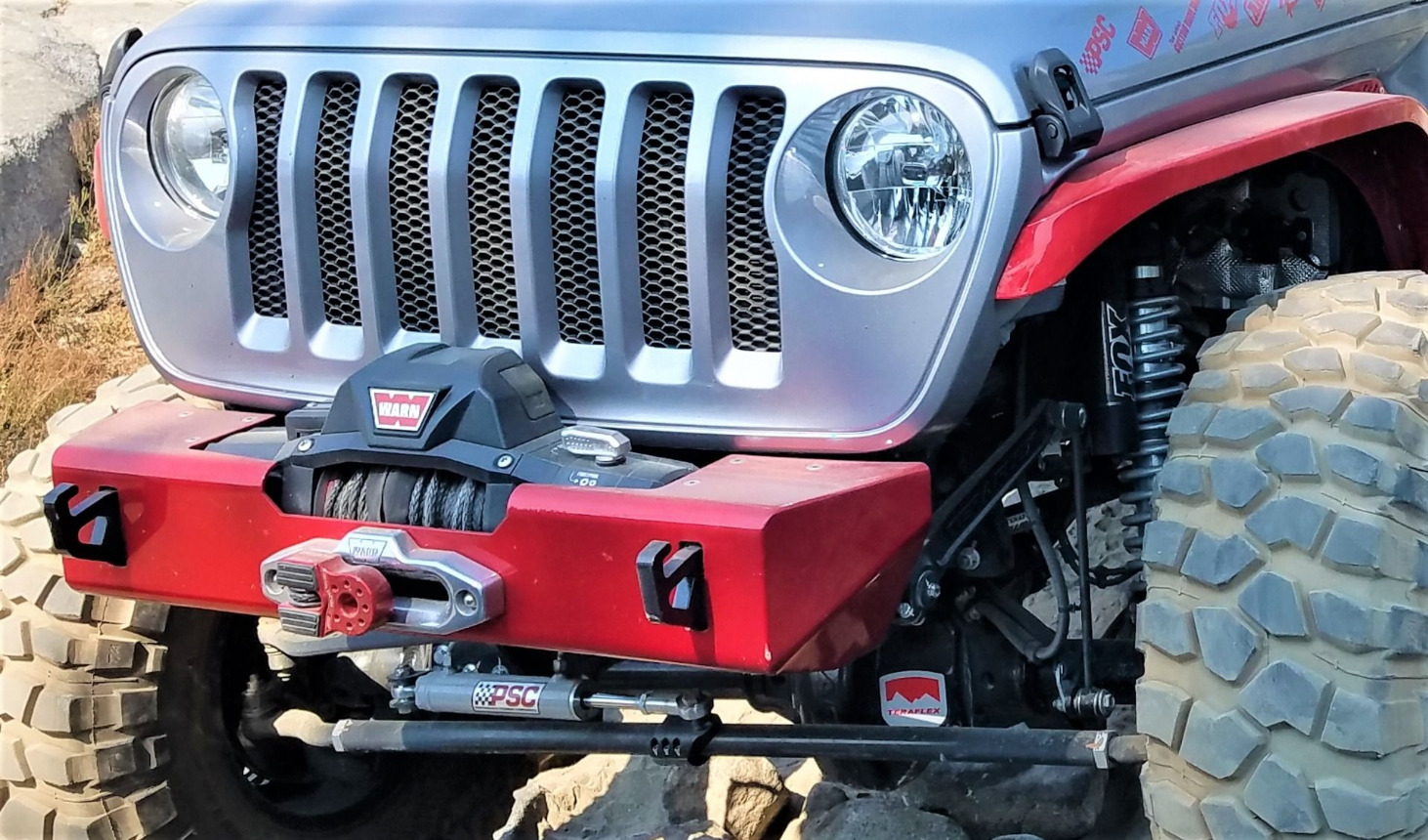 Nemesis Industries JL-JLU-JT Helix Stubby Front Bumper - 14133