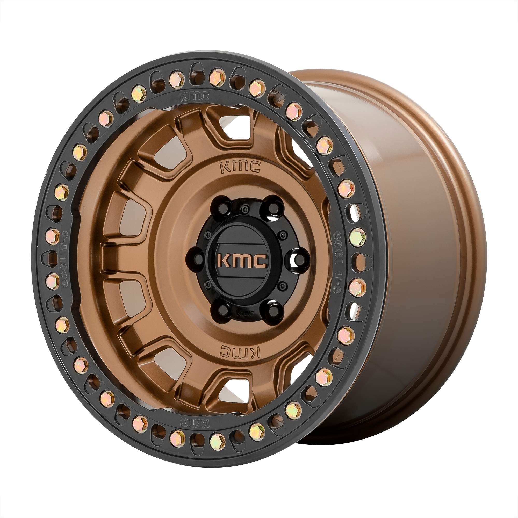KMC WHEELS-KM236 TANK BEADLOCK MATTE BRONZE