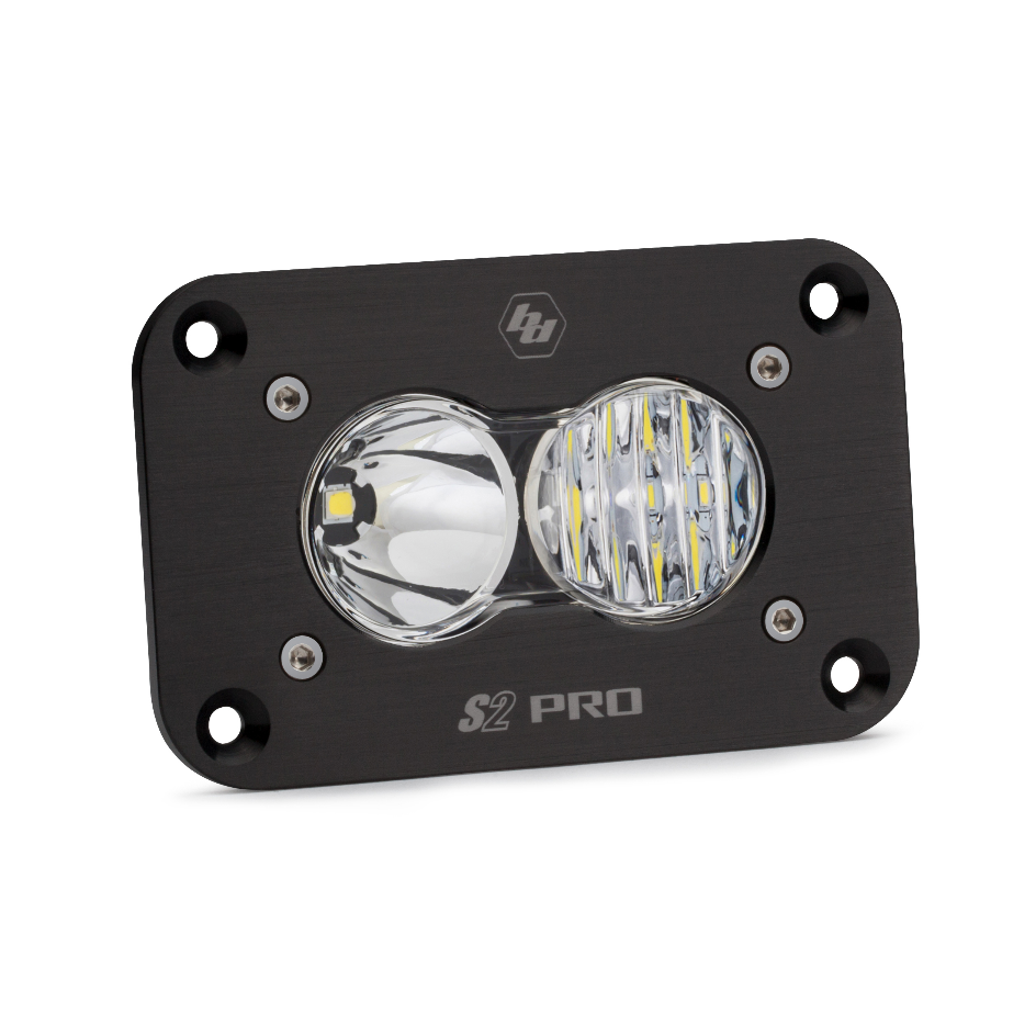 Baja Designs S2 Pro, LED Driving/Combo, Flush Mount Light - 481003