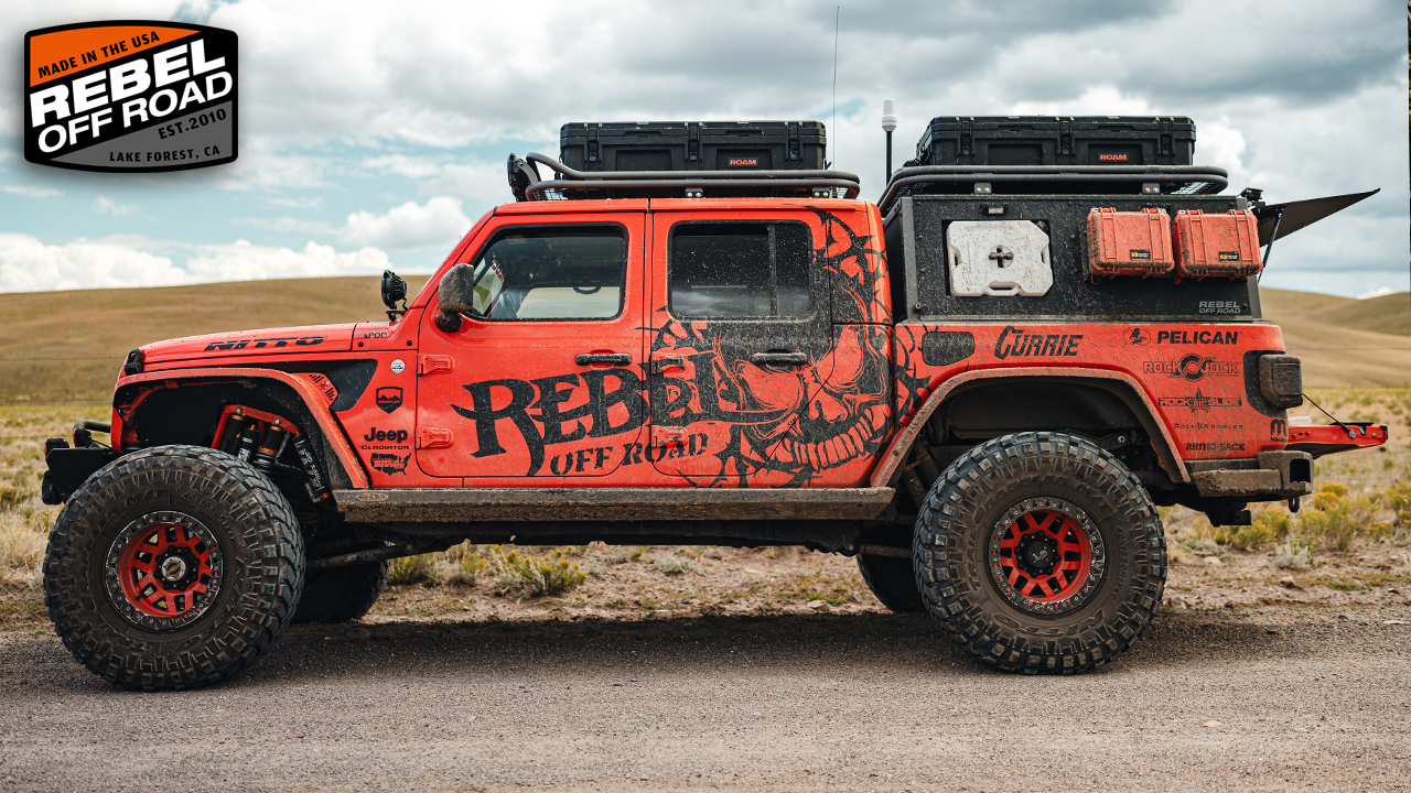 Rebel off road gladiator bed rack sale