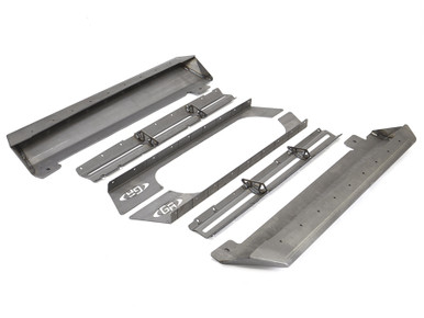 GenRight Off Road JK 2 Door Rocker Guards, Steel RCG8002