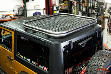 jeep roof halo rack door wrangler jk bar double