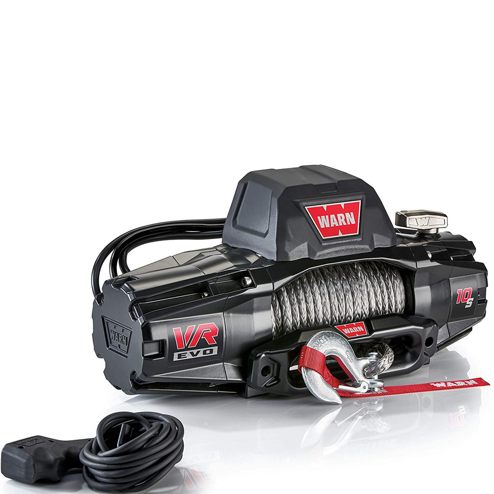 WARN VR EVO 10S ウインチ フリマランド Warn VR EVO 10-S Winch, Synthetic Rope, 103253