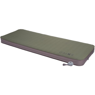 EXPED MegaMat 10 MW グリーン Exped Megamat 10 Self-Inflating Camp Sleep Mat, Green