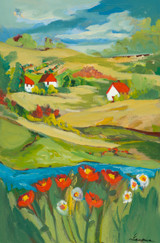 Poppies  by Artist Elaine Lanoue