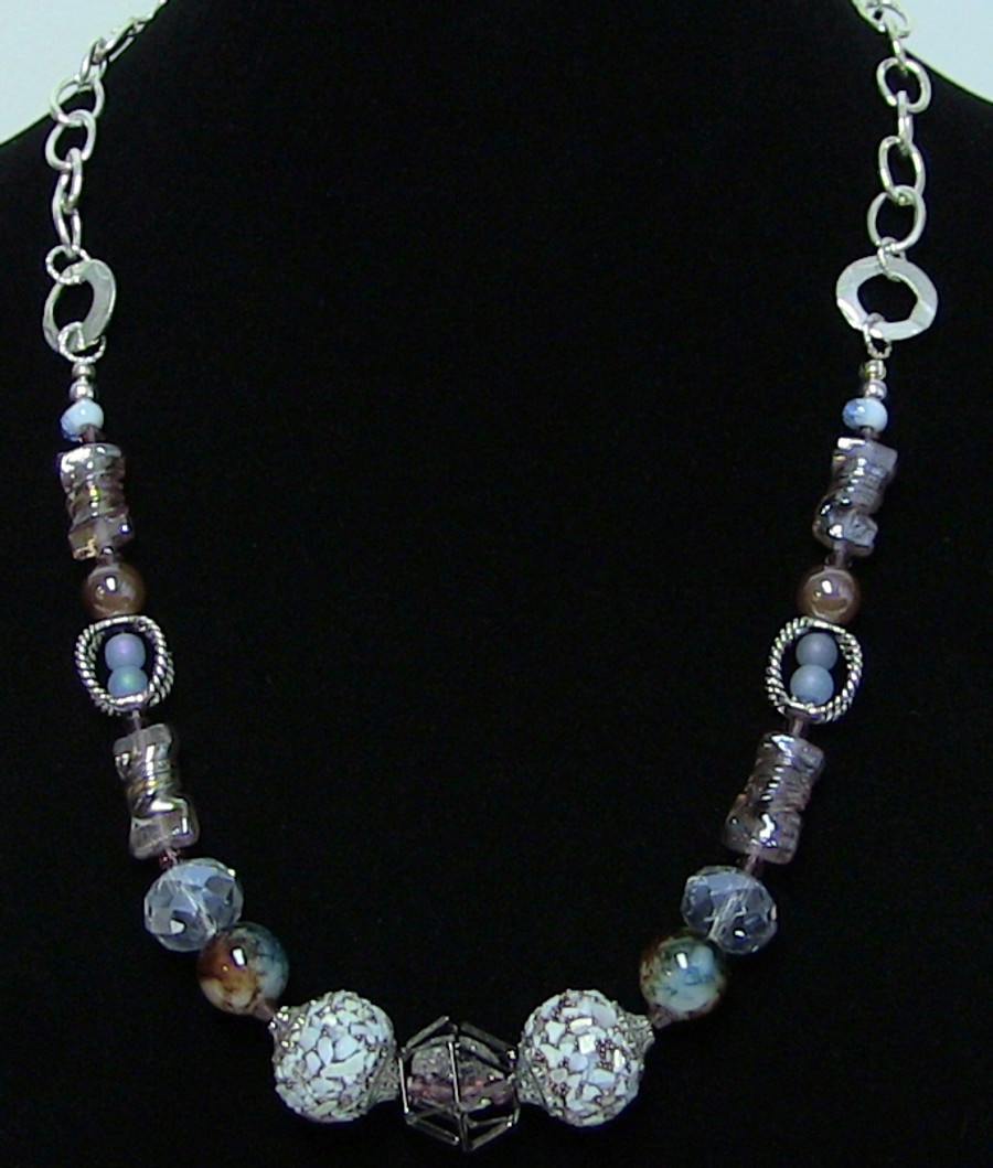 Basket Crystal Necklace