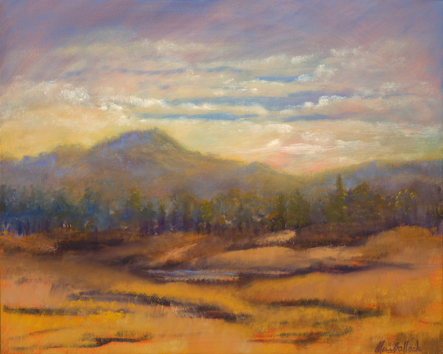 Mountain Glade  by Artist Elena Ballock