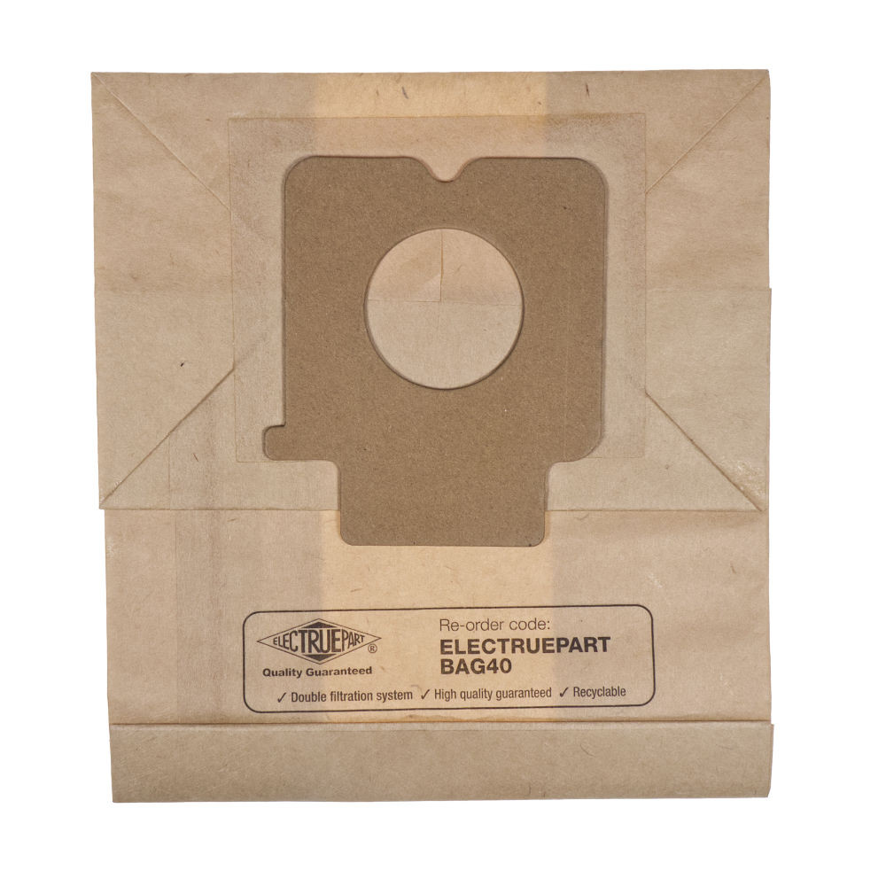 5 X Panasonic Aspirapolvere Borse C 20E Tipo   Mc E852,Mc E86,Mc E860 - Foto 5