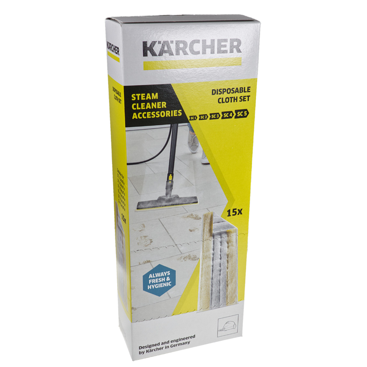 Karcher SC1-SC5 EasyFix Steam Cleaner Disposable Cloth Set