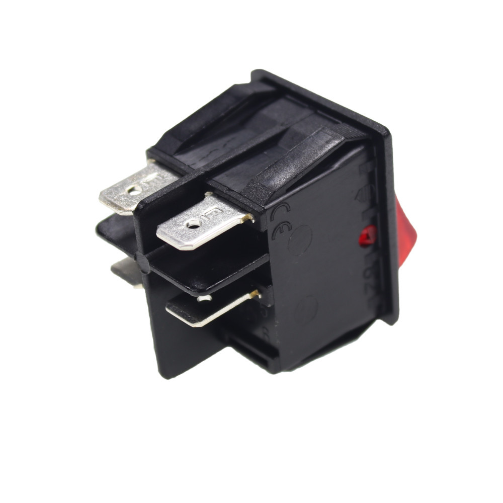 Numatic RSV150 Illuminated Red Rocker Switch