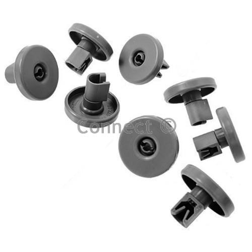 Lower Basket Wheel Kit - Pack of 8, Grey