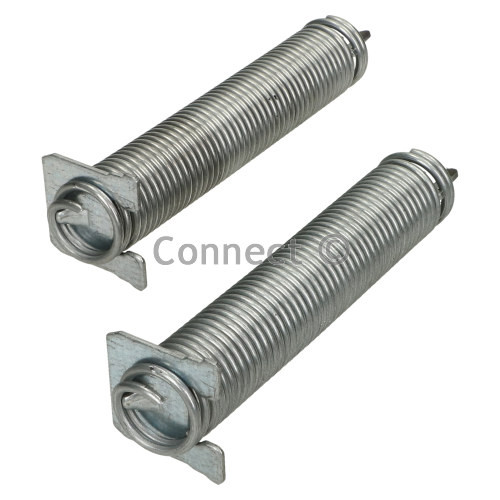 Door Hinge Spring & Rope Repair Set : spring length 125mm / rope length 250mm ( White ends,  SPS intec 4.4  ( 9000955647 )