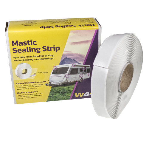 High Performance White Mastic Sealing Strip 19mm 00116