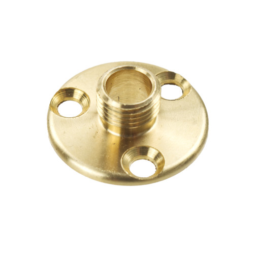 Brass 10mm Threaded Backplate 94644