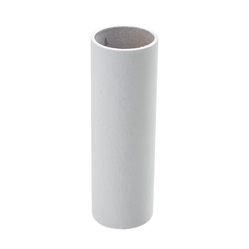 Plain White Candle Tube Cover 24 x 85mm 3037394