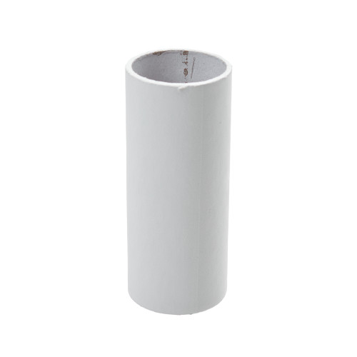 Plain White Candle Tube Cover 24 x 65mm 3037370