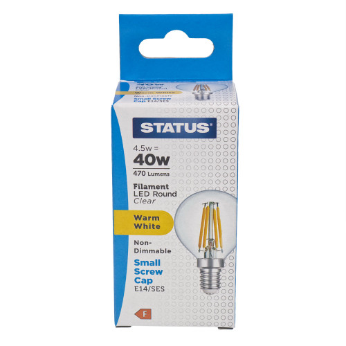 LED SES Golf Ball 4.5w Filament Warm White 3337062