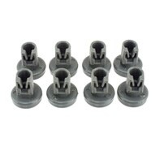 Universal Dishwasher Upper Basket Wheel Pack of 8 4361374