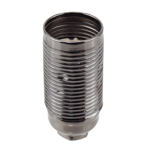 SES | E14 | Small Edison Screw Threaded Black Nickle Lampholder With 10mm Thread Entry 4663839