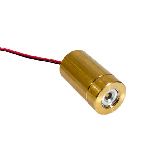 1w LED Brass Plain Body Mounted Assembly With 10mm Thread 4859363