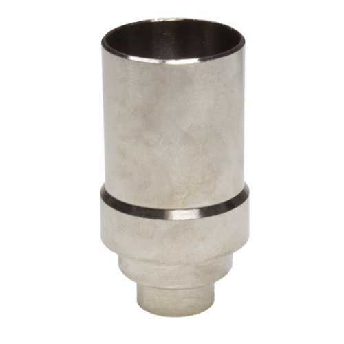 SES | E14 | Small Edison Screw Nickel Plain Lampholder With 10mm Entry