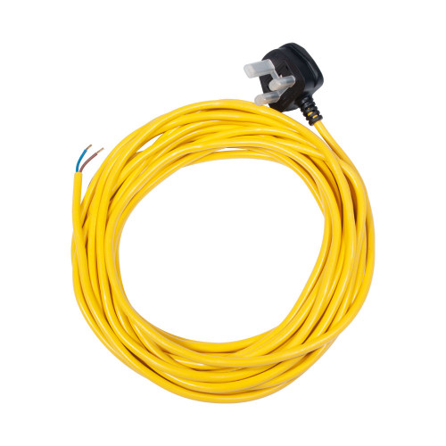 Numatic Mains Cable Yellow 12.5mt x 0.75mm 2 Core 911501