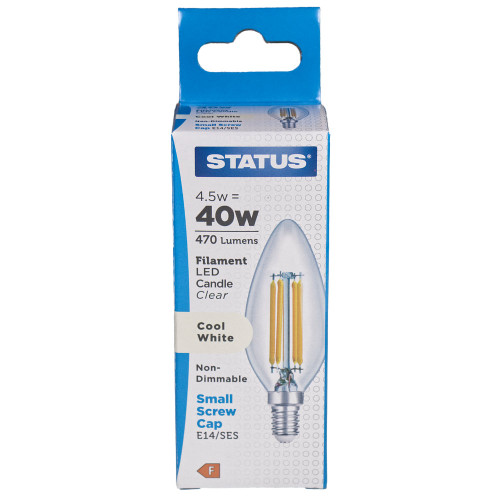SES | Small Edison Screw 4.5w Candle Filament LED Lamp 7007105