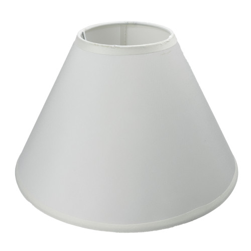 Conical Shade 25cm Taped Edge Cream 8126097