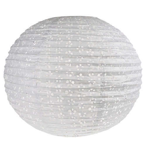 Double Lacy Paper Lantern 40cm White 8232166