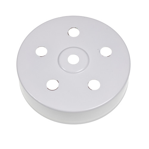 White Ceiling Rose With 6 Holes