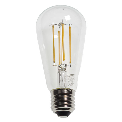 ES | Edison Screw Bell 4W LED Filament Clear Squirrel Cage 60131