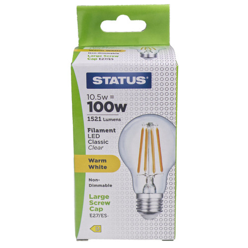 ES | Edison Screw 10.5w Warm White LED Lamp