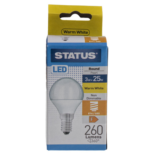 SES | Small Edison Screw 3w Warm White LED Lamp