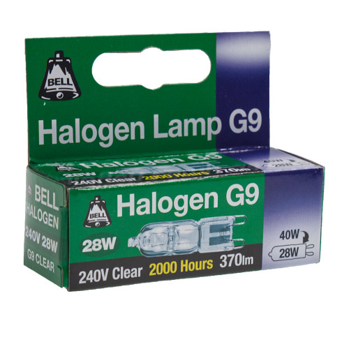 G9 28w Halogen Clear 04080