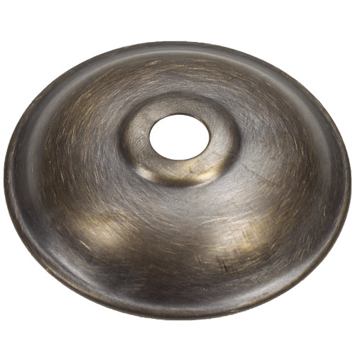 60mm Antique Brass Plate With 10mm Hole