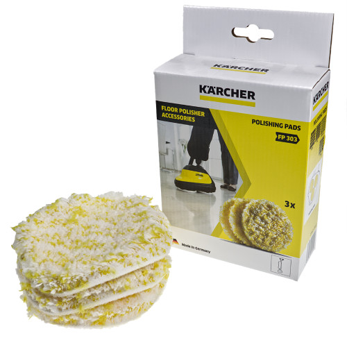 Karcher FP303 Polishing Pads for Stone/Linoleum/PVC Floors