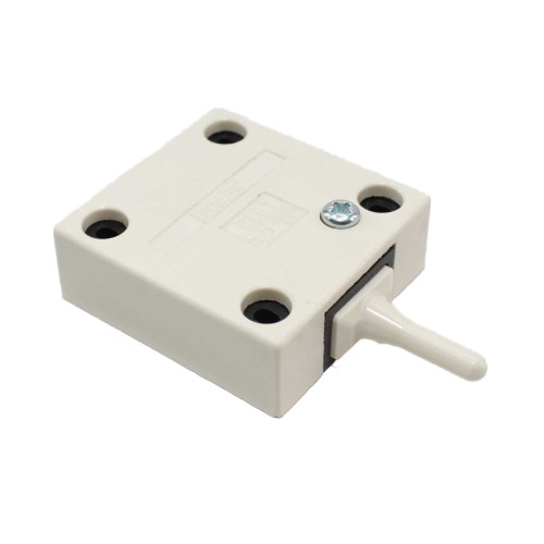 Surface push to break door switch white long pin PLU30387