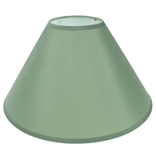 Conical Shade 30cm Taped Edge Green