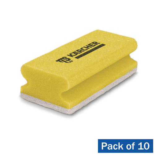 Karcher Sponge (Yellow/White) | Pack of 10
