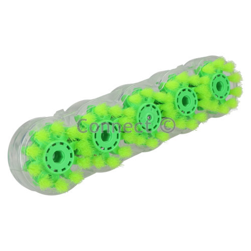 Spin scrub assembly