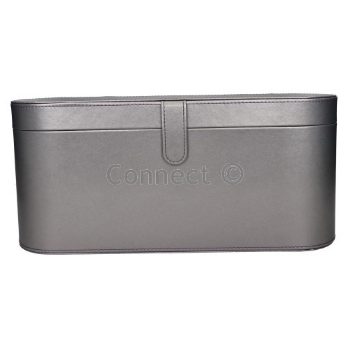 Hair Dryer with PU Leather Case, Platinum