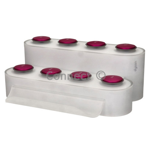 Airwrap Stand, White/Fuchsia