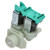 Double Solenoid Inlet Valve : 180Deg. with 12 bore outlets
