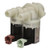 Cold Water Double Solenoid Inlet Valve : 180Deg. with protected (push) connectors