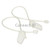 Door Hinge Spring & Rope Repair Set : spring length 125mm / rope length 250mm ( White ends,  SPS intec 4.4  ( 9000955647 )