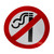 No Smoking Sticker Large W4 37113