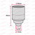 ES | E27 | Edison Screw Plain Nickel Lampholder with 10mm Fixing 2720982