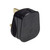 Black 13A Plug Top with 3A Fuse and Quick fit cord grip